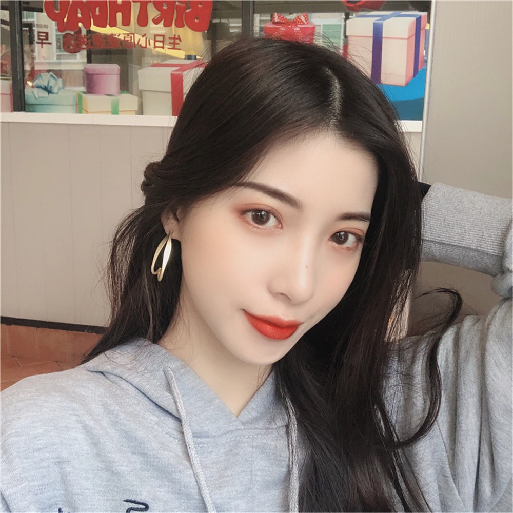 Đôi Khuyên Tai Nữ Hình Chữ C Xinh Xắn