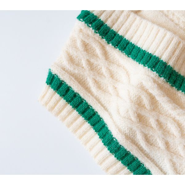 Áo Sweater Dệt Kim Cổ Chữ V Phong Cách Hàn Quốc Thời Trang Thu Đông Mới 2022