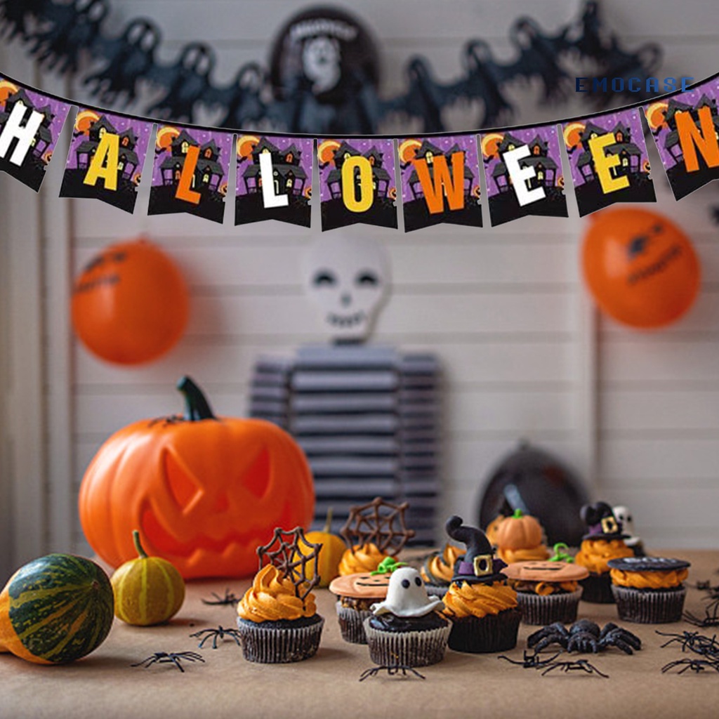 Bộ Cốc / Đĩa Giấy Dùng Trang Trí Tiệc Halloween