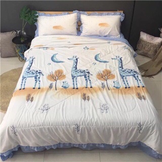 Trọn bộ chăn ga gối nhiệt đới mùa hè