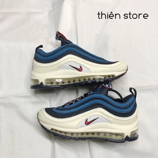 Có sẵn - Ảnh thật - Giày Air max 97 xanh dương trắng sữa