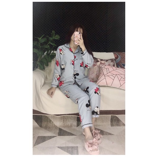 Bộ Pijama Kate Thái - [Tay Dài Quần Dài]