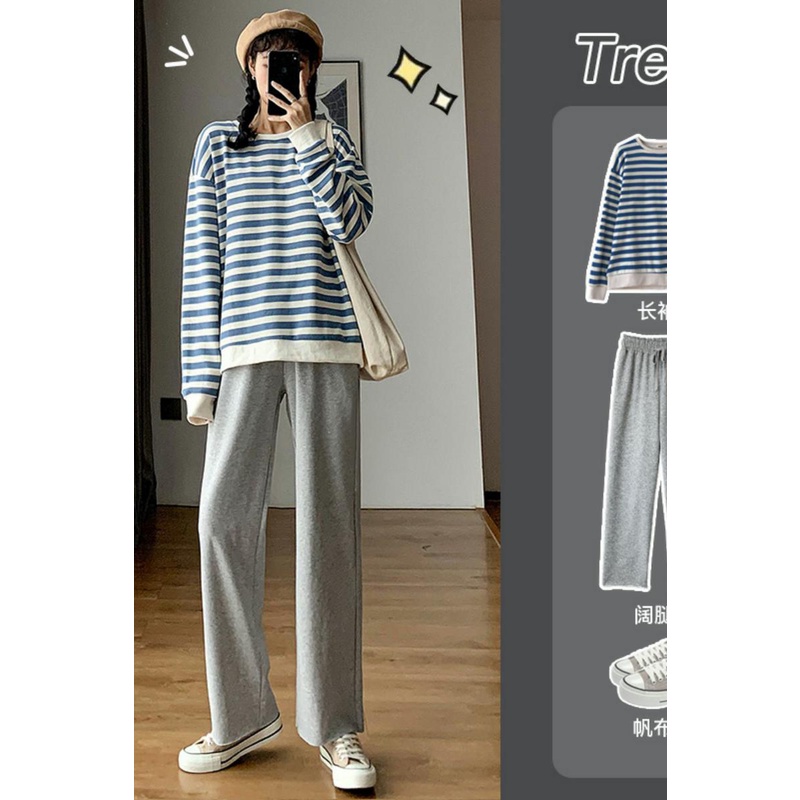 NRVP Quần Thể Thao Ống Rộng Phong Cách Thời Trang Hàn Quốc Dành Cho Nam Và Nữ