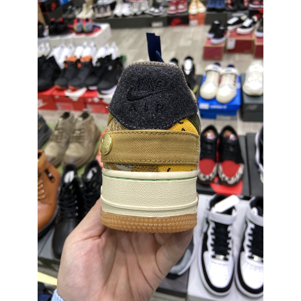 Giày Air Force 1 Travis Scott "Cactus Jack" - Phiên bản cao cấp