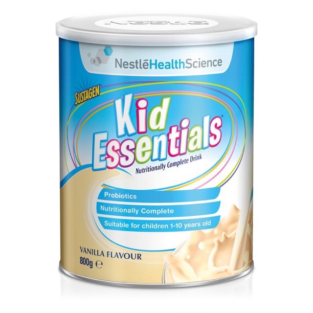 Nestle Kid Esentials hương vani 800g