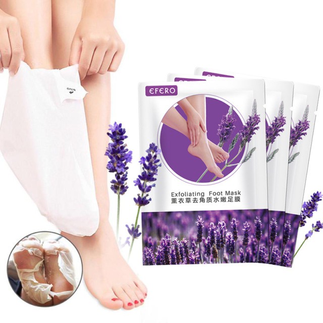 Túi Ủ Lột Bỏ Da Chết Dành Cho Gót Chân Nứt Nẻ Chai Sạn (hương Lavender) NỘI ĐỊA TRUNG