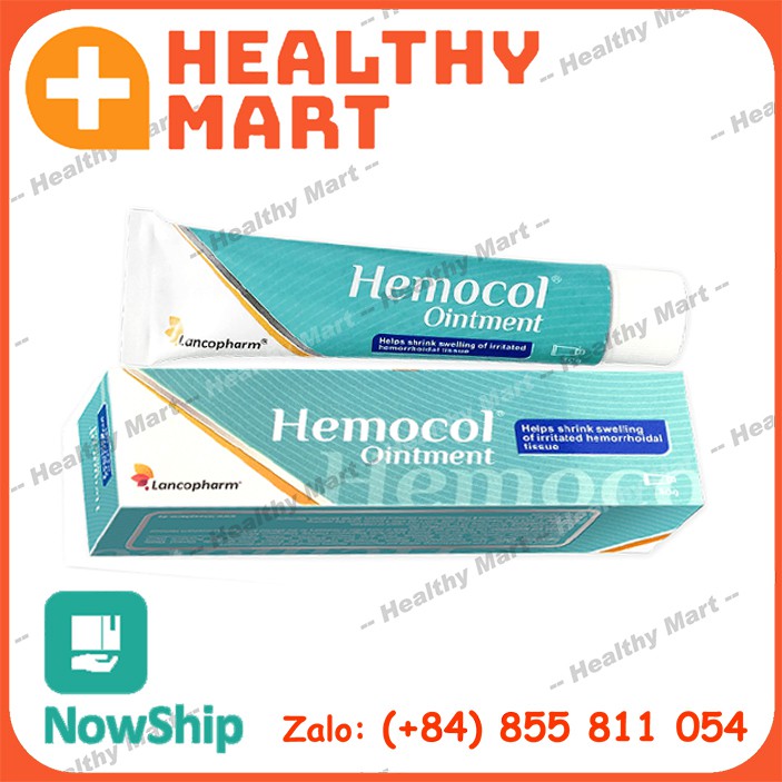 ✔️️️Hemocol Oitment - Lancopharm Crevil Đức - Dùng dược cho bà bầu 30gr