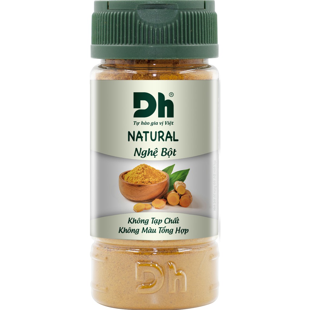 Hũ Natural Nghệ Bột - Thương hiệu DH Foods