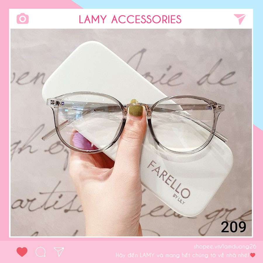 Gọng Kính Cận Hàn Quốc 209 - Kính Gọng Dẻo Thời Trang | BigBuy360 - bigbuy360.vn