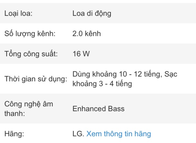 (MONSHOP) Loa Pk3 chính hãng LG