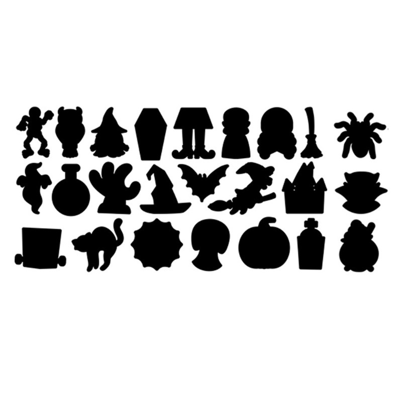 1 Bộ Giấy Vẽ Tranh Hoạt Hình Sáng Tạo Chống Trầy Xước DIY