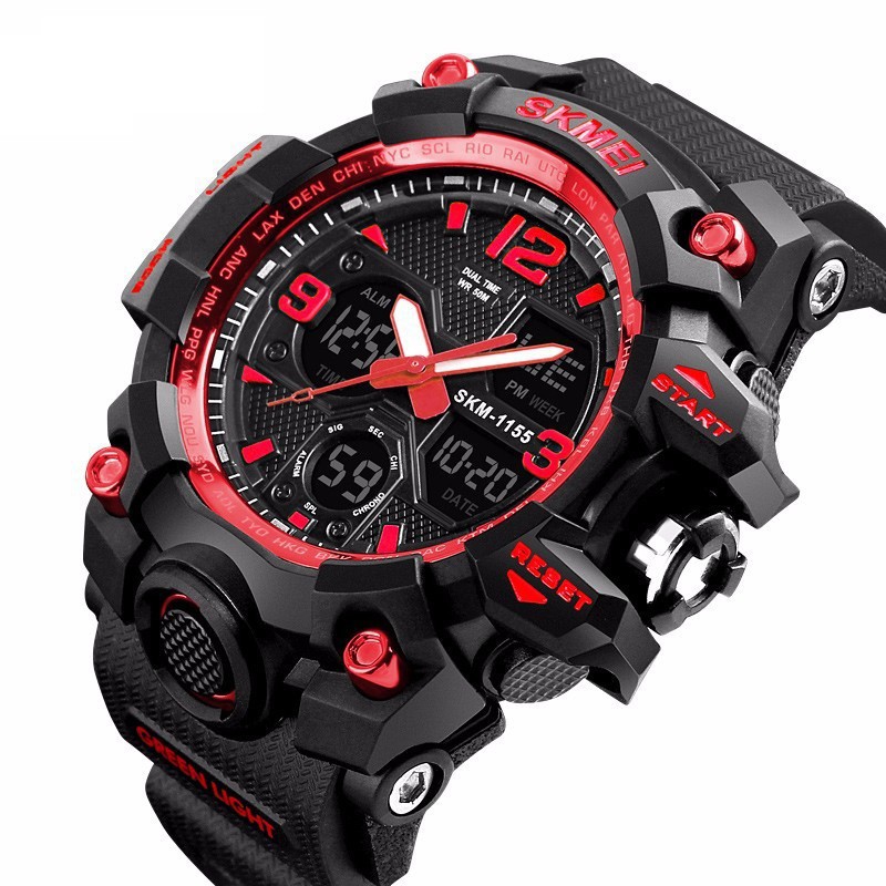 Đồng hồ nam SKMEI 1155B điện tử thể thao chính hãng đa chức năng siêu bền chống nước -Sport.watch