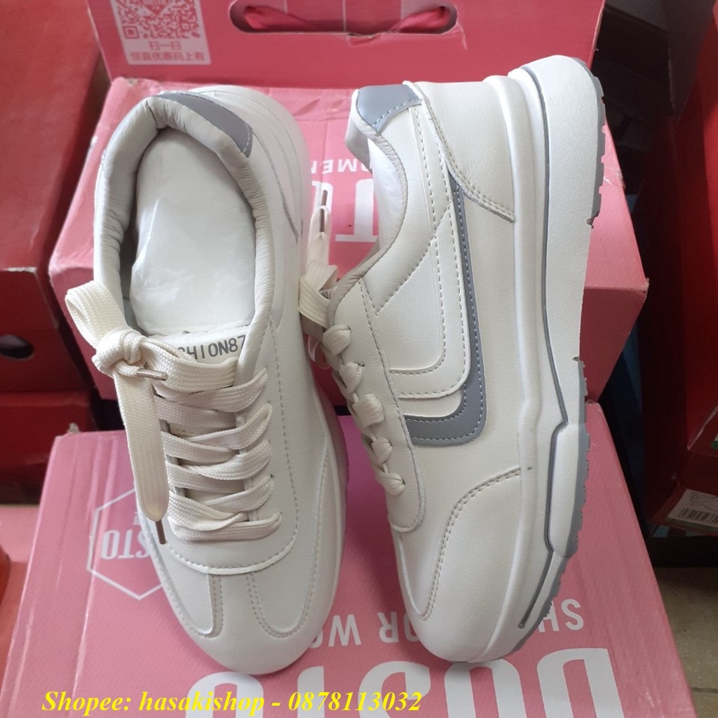 Giày thể thao nữ Dusto đế chống trượt 3cm