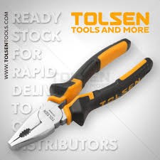 Kìm răng, kìm điện đa năng tolsen 6" 10000, 7" 10001, 8" 10002