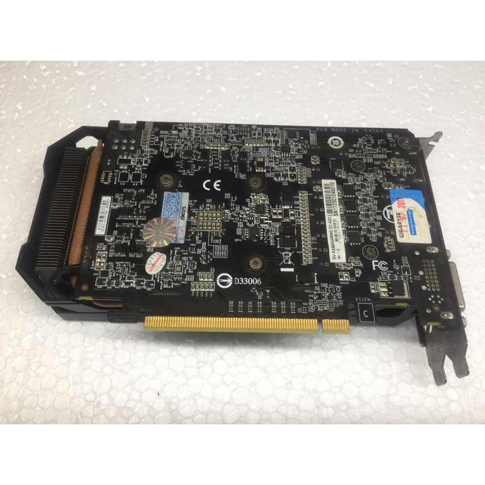 Card Màn hình VGA Giga RX560 Gaming 4G OC DDr5