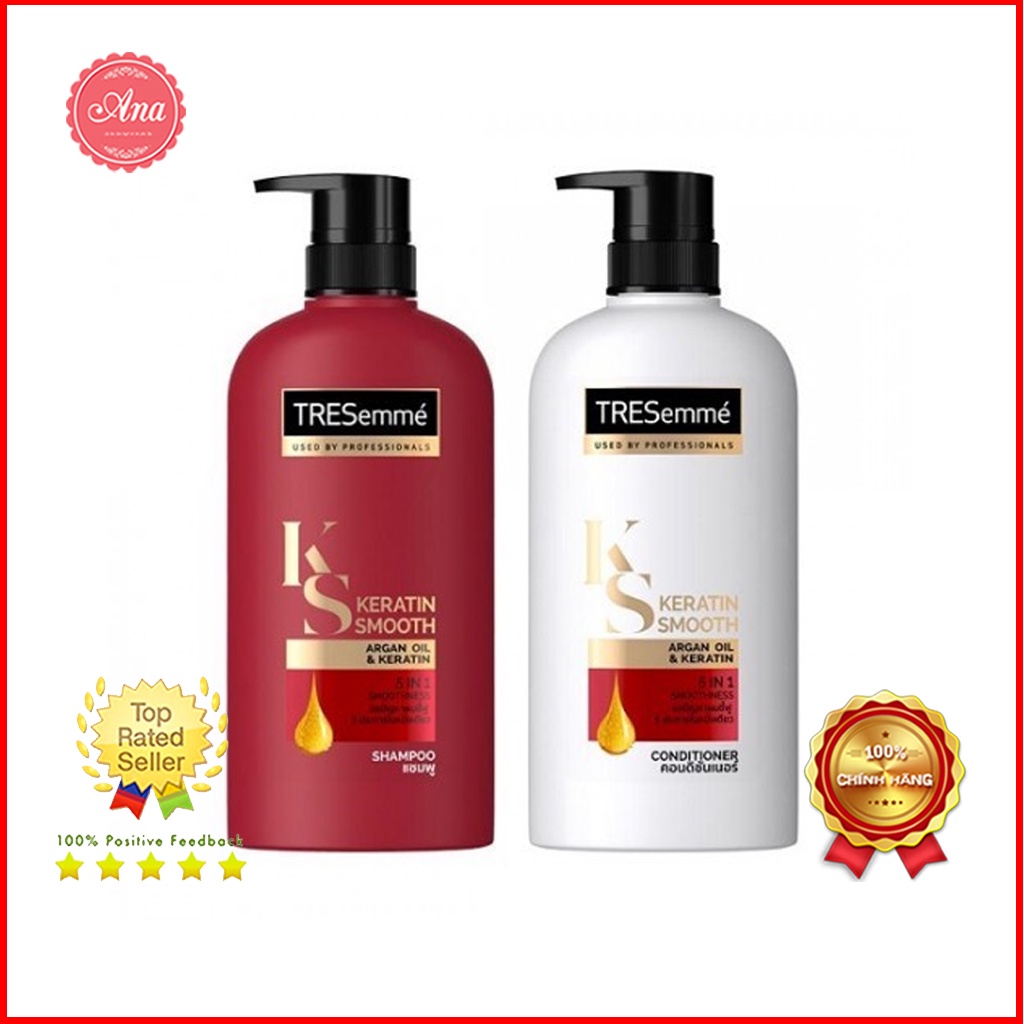 Bộ Gội Xả chăm sóc tóc Tresemme Nhập khẩu Thái Lan 450ml