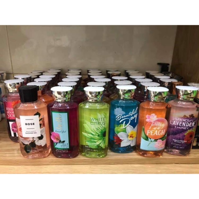 Sữa tắm bath and body