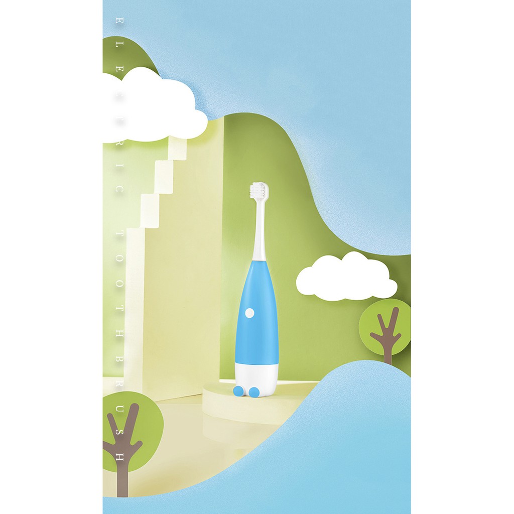 Bàn Chải Đánh Răng Tự Động Cho Bé Sạch Răng Tiện Lợi - Dumi Shop