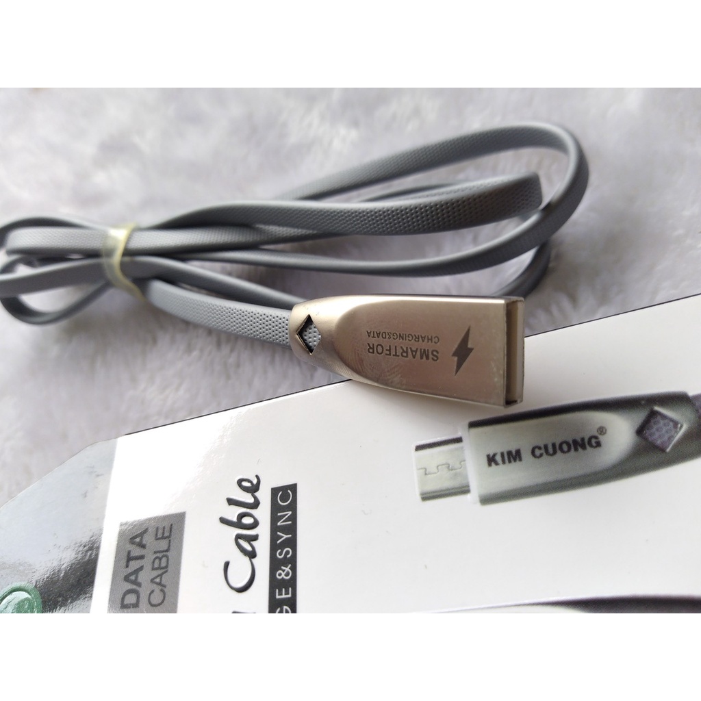 Dây Cáp Sạc IP Micro USB Kim cương Sạc Nhanh s36 2.4A QC3.0 Cho  Android
