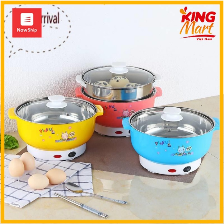 Nồi lẩu điện đa năng đường kính 26cm cực bền (Kingmart68)