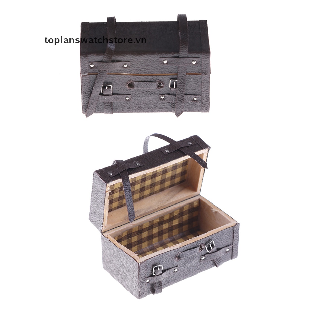 【toplanswatchstore】 1:10 RC Rock Crawler Decoration Luggage Box Case for Axial SCX10 【VN】