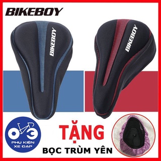 Bọc Yên chất lệu cao su non,Yên Xe Đạp Đệm lót yên xe đạp, leo núi êm ái thoải mái loại mớiBY01