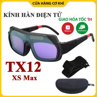 Kính hàn điện tử TX-012 Max Siêu nhạy, độ cảm biến cao - Bảo Hành 12 tháng -Kính Hàng điện tử chuyên dụng cho thợ cơ khí