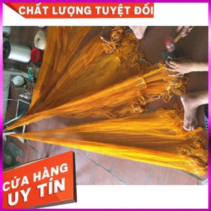 ⭐  Chài ĐÁNH CÁ BẰNG DÙ GIA CÔNG Bắt Tép,Bắt Cá Gia Công Tay Hàng Chất Lượng Bung 5M Nặng 3KG ( TẶNG DÂY 5M )