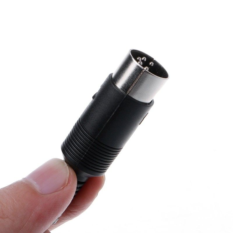 3 Đầu nối cáp cắm 5 chân với tay cầm bằng nhựa DIN