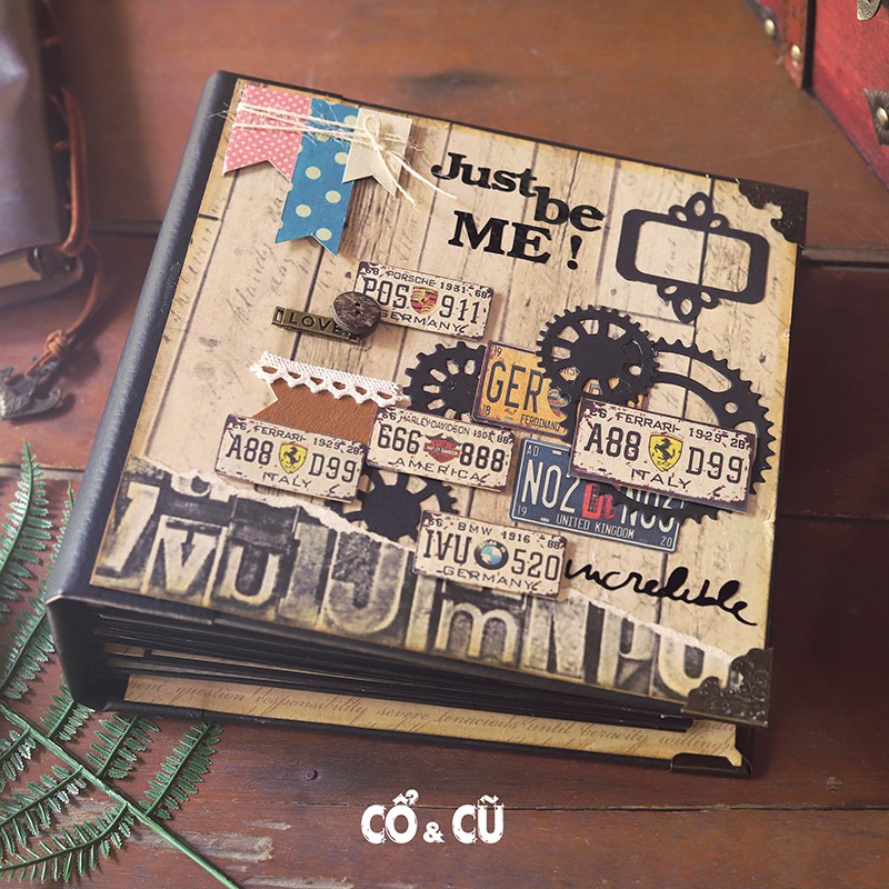 Album Ảnh Scrapbook Handmade Cao Cấp Giúp Lưu Giữ Hình Ảnh