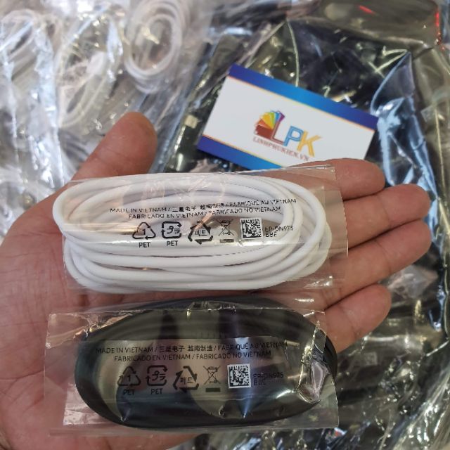 Cáp Type C To C 3A - 5A dài 1m - 1.8m Samsung zin - Hàng chính hãng
