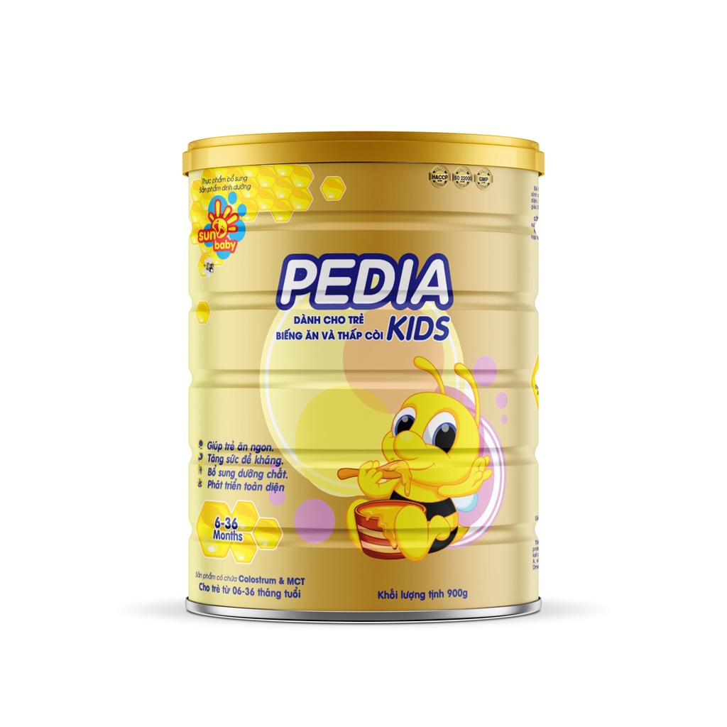 Sữa bột dinh dưỡng Pedia Kids dành cho bé biếng ăn và thấp còi thumbnail