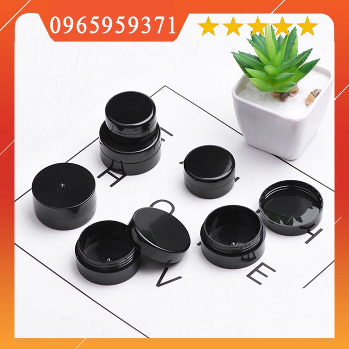 Hũ nhựa 10g chiết son, mỹ phẩm, kem dưỡng da