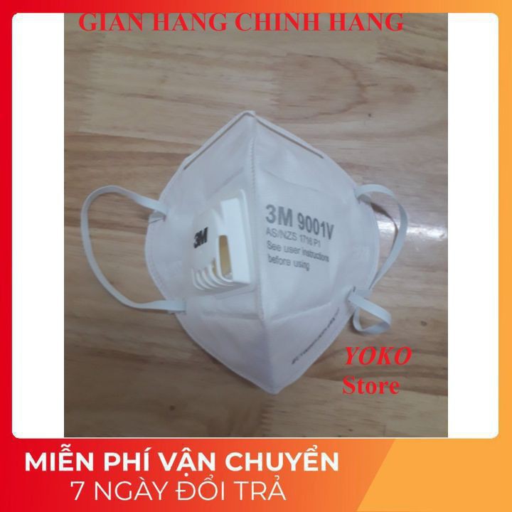 Khẩu Trang 3M 9001V, 9041, 9042,9001, N95 Chống bụi mịn, mùi hôi.