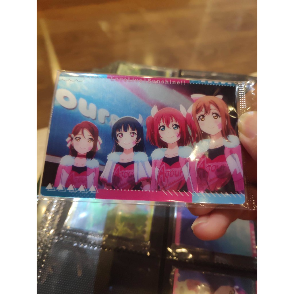 Thẻ bài sưu tầm bánh xốp Idol Love Live LL 35 - Tặng bọc bài nhựa bảo quản