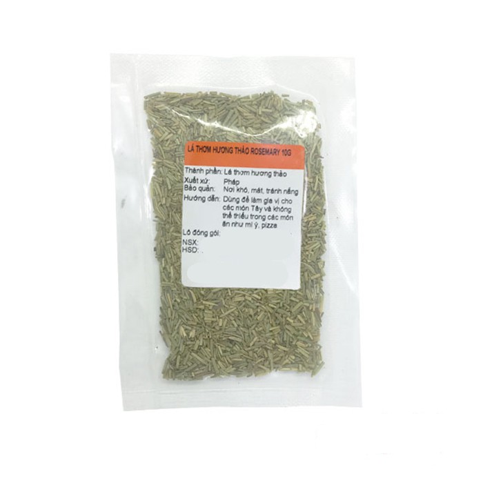 Lá thơm Oregano/Rosemary/Basil/Thyme/NguyệtQuế/Majoram/Herd Mix gói nhỏ 10g