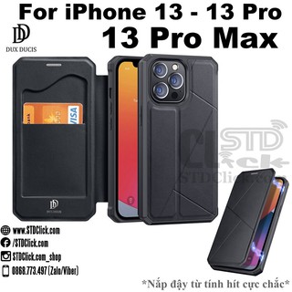 Bao da iphone 13 - 13 pro - 13 pro max dux ducis skin x chính hãng - new 100%