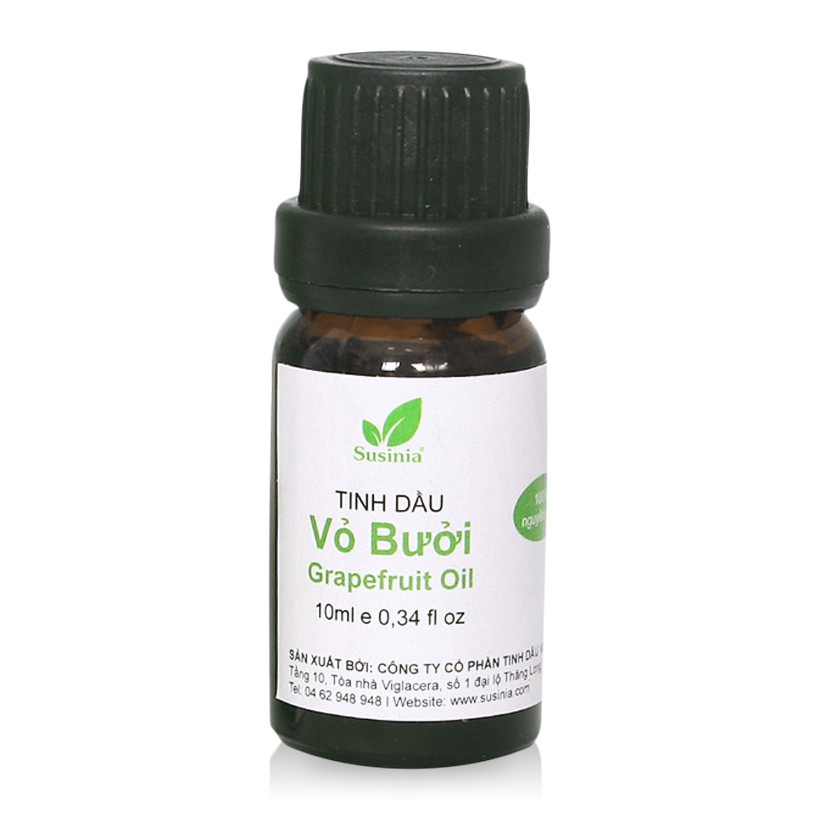 Tinh dầu vỏ bưởi Susinia 10ml 100% nguyên chất tự nhiên