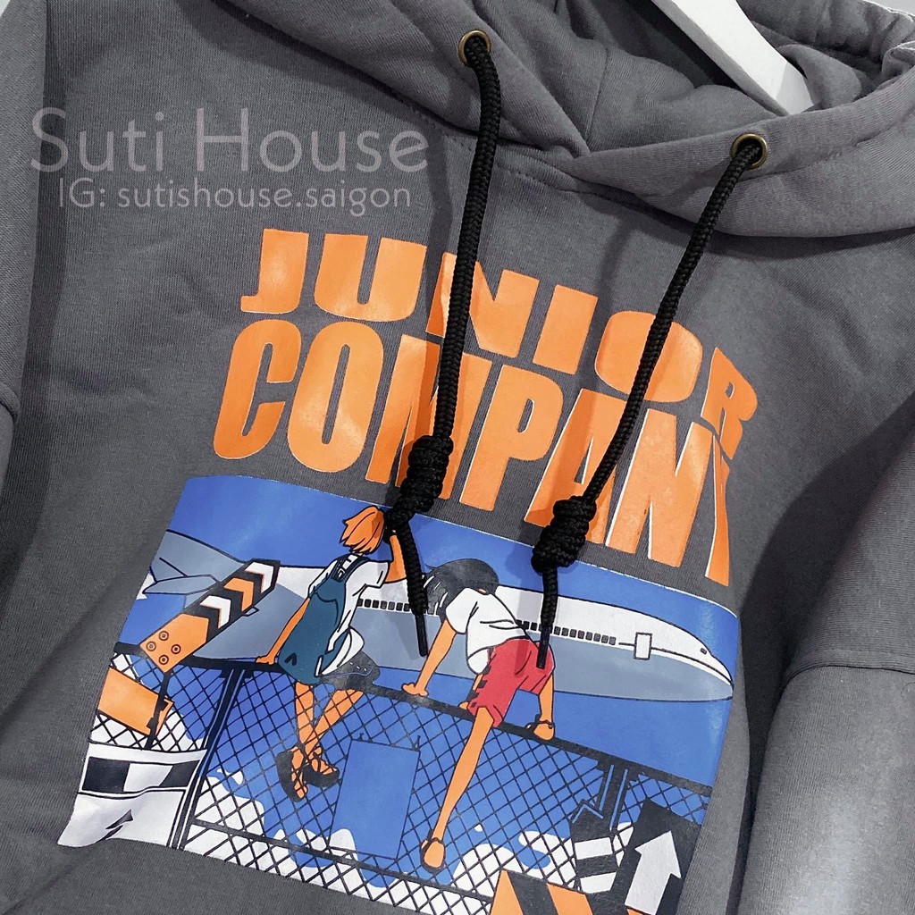 [ẢNH THẬT] Áo Hoodie Unisex In Hình Company Màu Xám Xi Măng Chất Vải Mềm Mịn Form Rộng Phong Cách Ulzzang Xinh Xắn - Sut | BigBuy360 - bigbuy360.vn