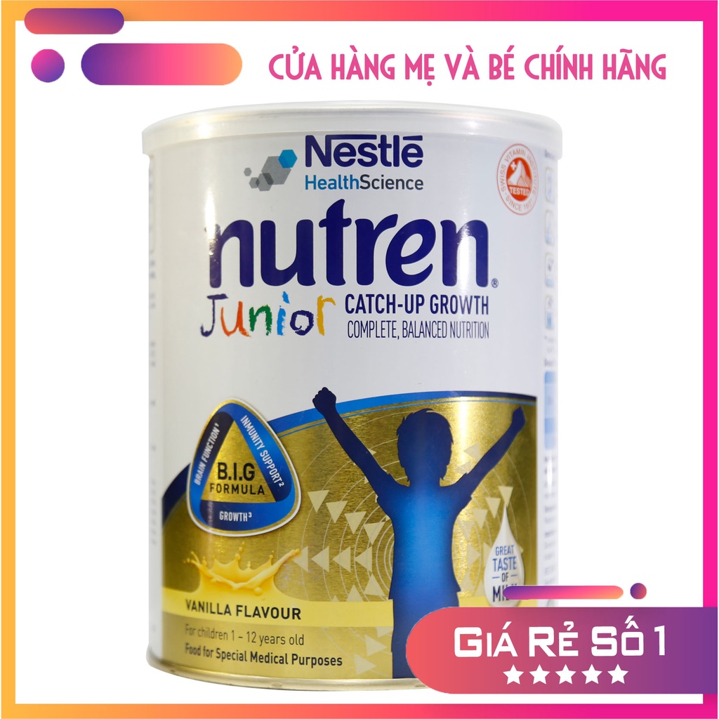 Sữa tăng cân Nutren Junior (850g) New