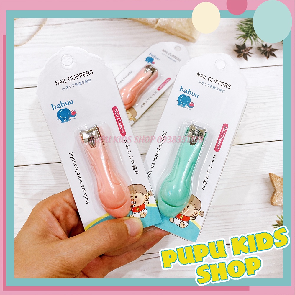 BẤM MÓNG TAY BABUU AN TOÀN CHO BÉ - PUPUKIDS