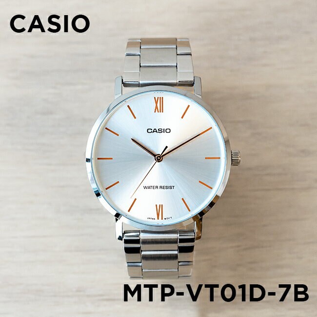 Đồng hồ nam dây kim loại Casio Anh Khuê MTP-VT01D-7BUDF