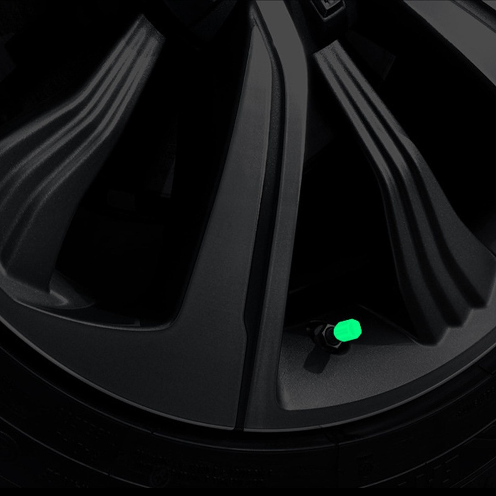 Nắp Van Bánh Xe Hơi/Xe Máy/Xe Đạp Điện Phát Quang Ban Đêm L5A8