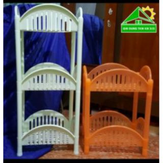 Kệ kiểu 2 tầng, 3 tầng nhựa Việt Nhật