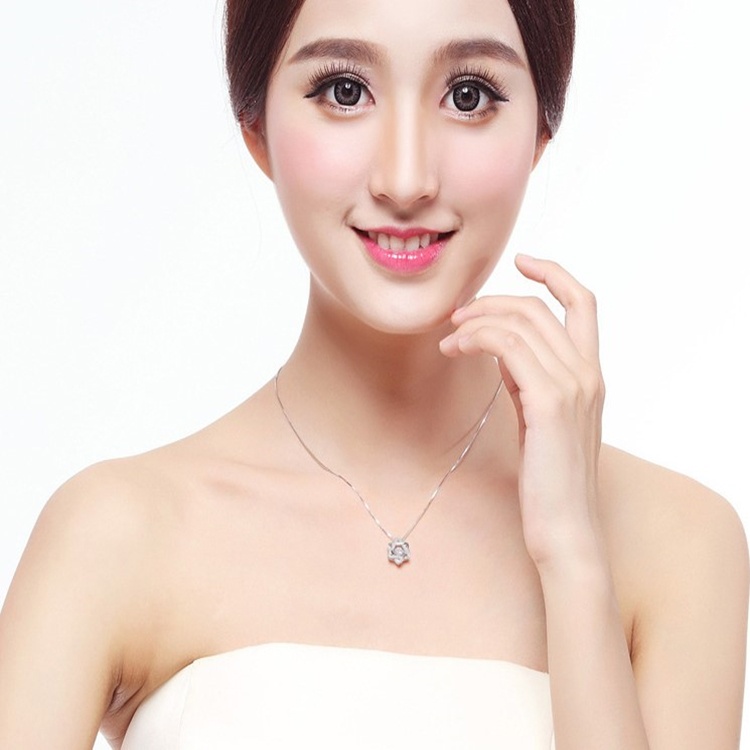 Dây chuyền thời trang nữ phong cách Hàn, bạc Ý S925 - DC124