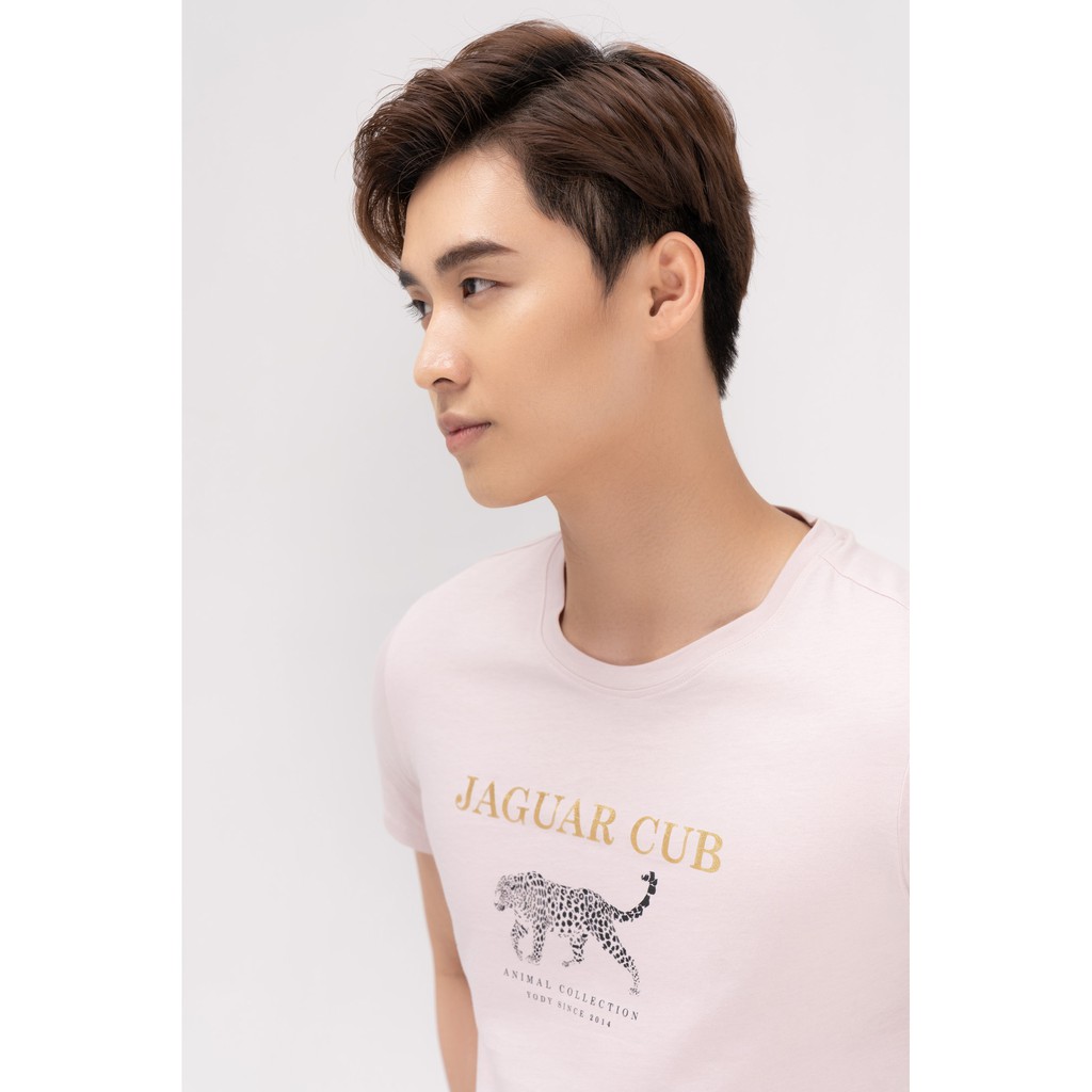 Áo phông nam Yody in jaguar thấm hút thoáng mát TSM4217 | BigBuy360 - bigbuy360.vn