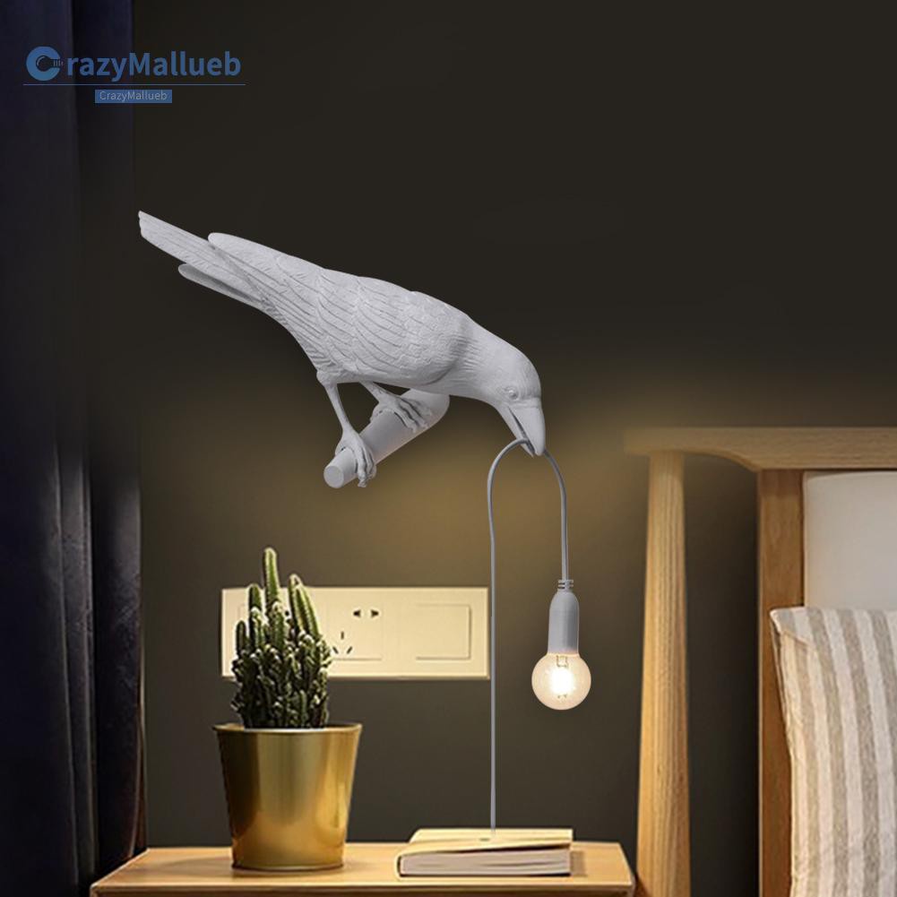 Crazymallueb❤Designer Bird LED Wall Mounted Light Living Room Bedside Restaurant Decor Lamp❤Lighting