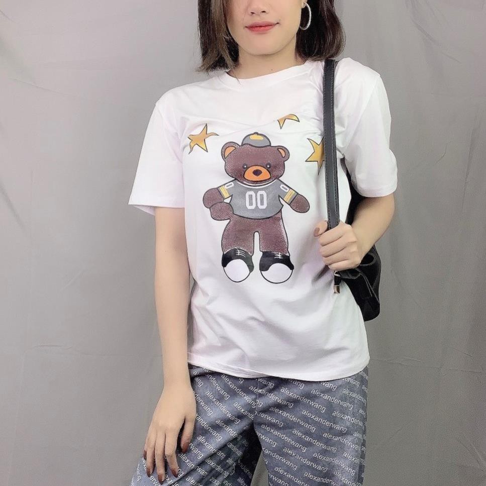 áo thun - áo phông -  trắng unisex cao cấp chất đẹp thương hiệu M.o. s.c.h. i.n.o qccc | BigBuy360 - bigbuy360.vn