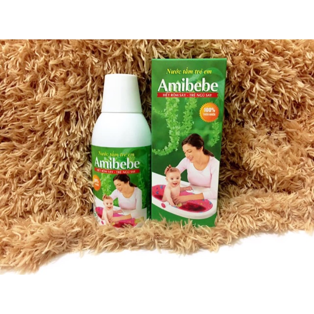 Nước tắm em bé amibebe