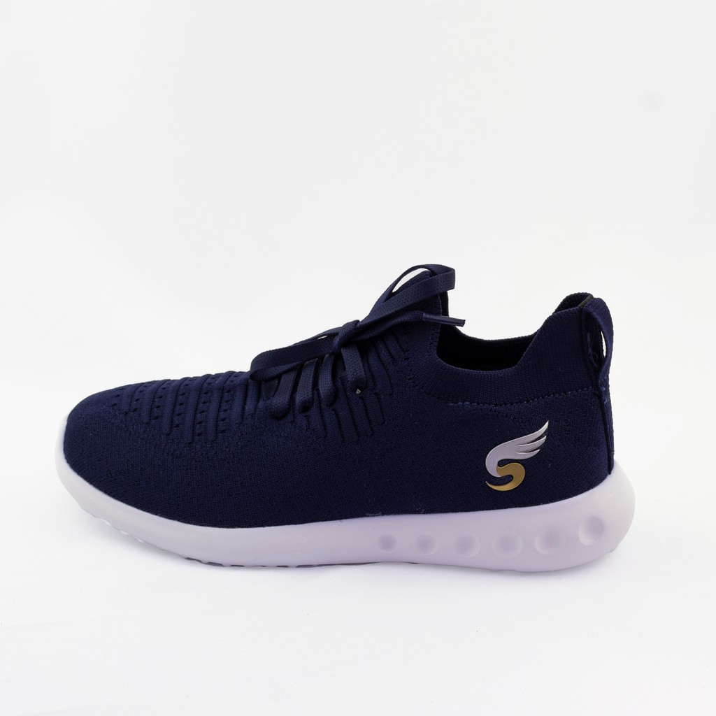 Giày Thể Thao Nam Nữ SShoes Neon - Navy